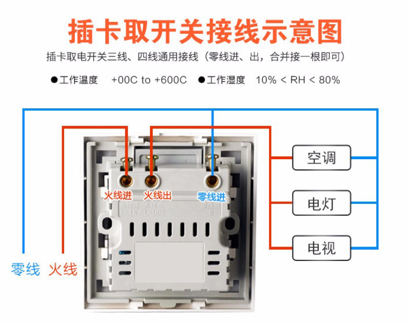 【厂家直销】h42yyrf酒店宾馆智能感应节能延时低频取电开关