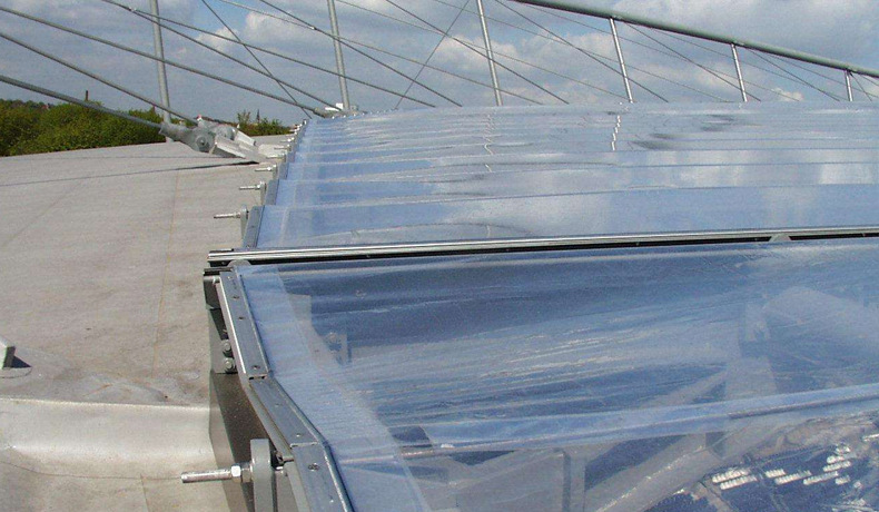 承建大型etfe透明膜结构建筑 屋顶透光膜结构工程 etfe透明膜材