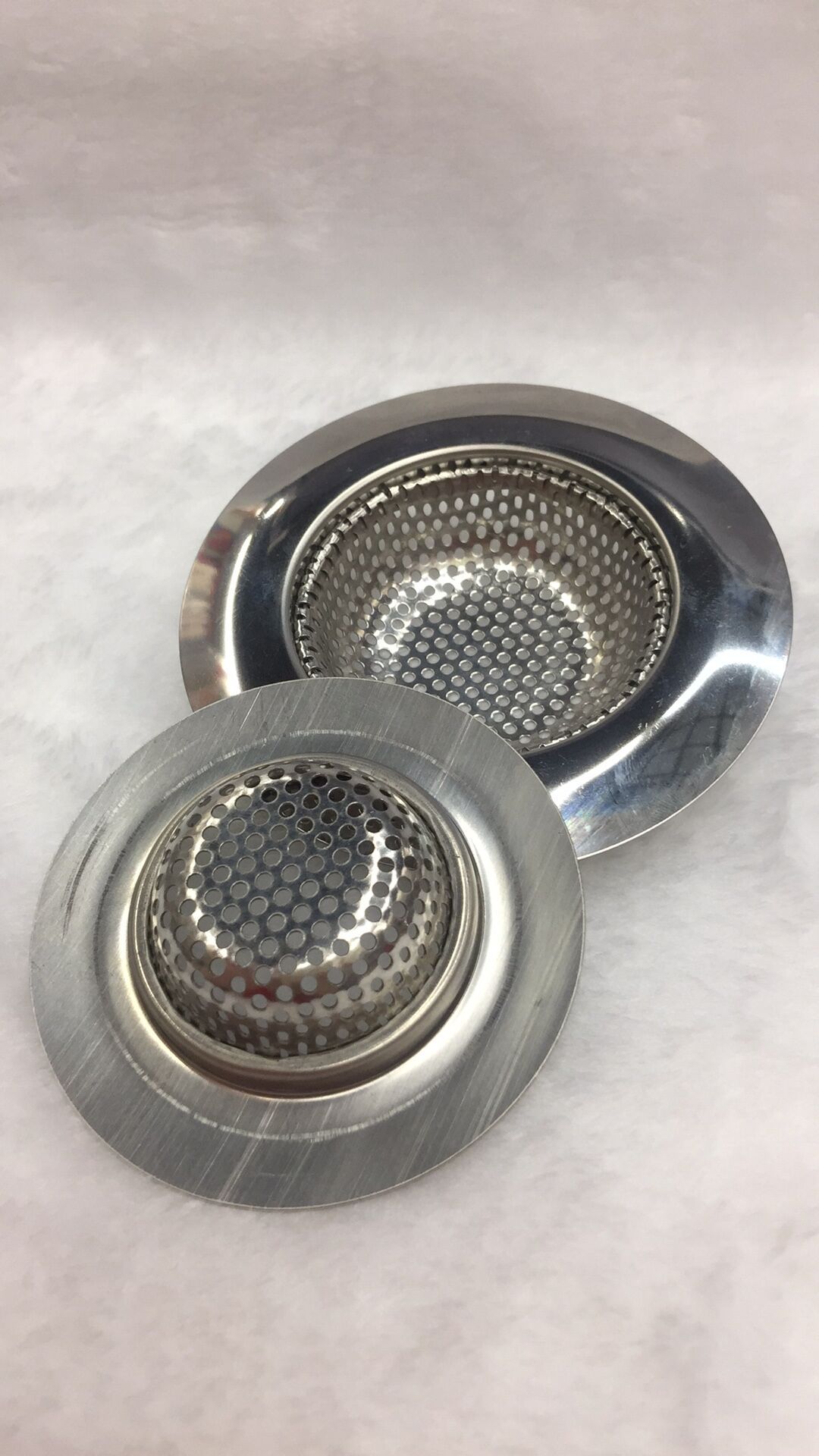 1元2元不锈钢水槽漏 过滤网水漏 下水池滤槽 防塞网防堵隔渣网