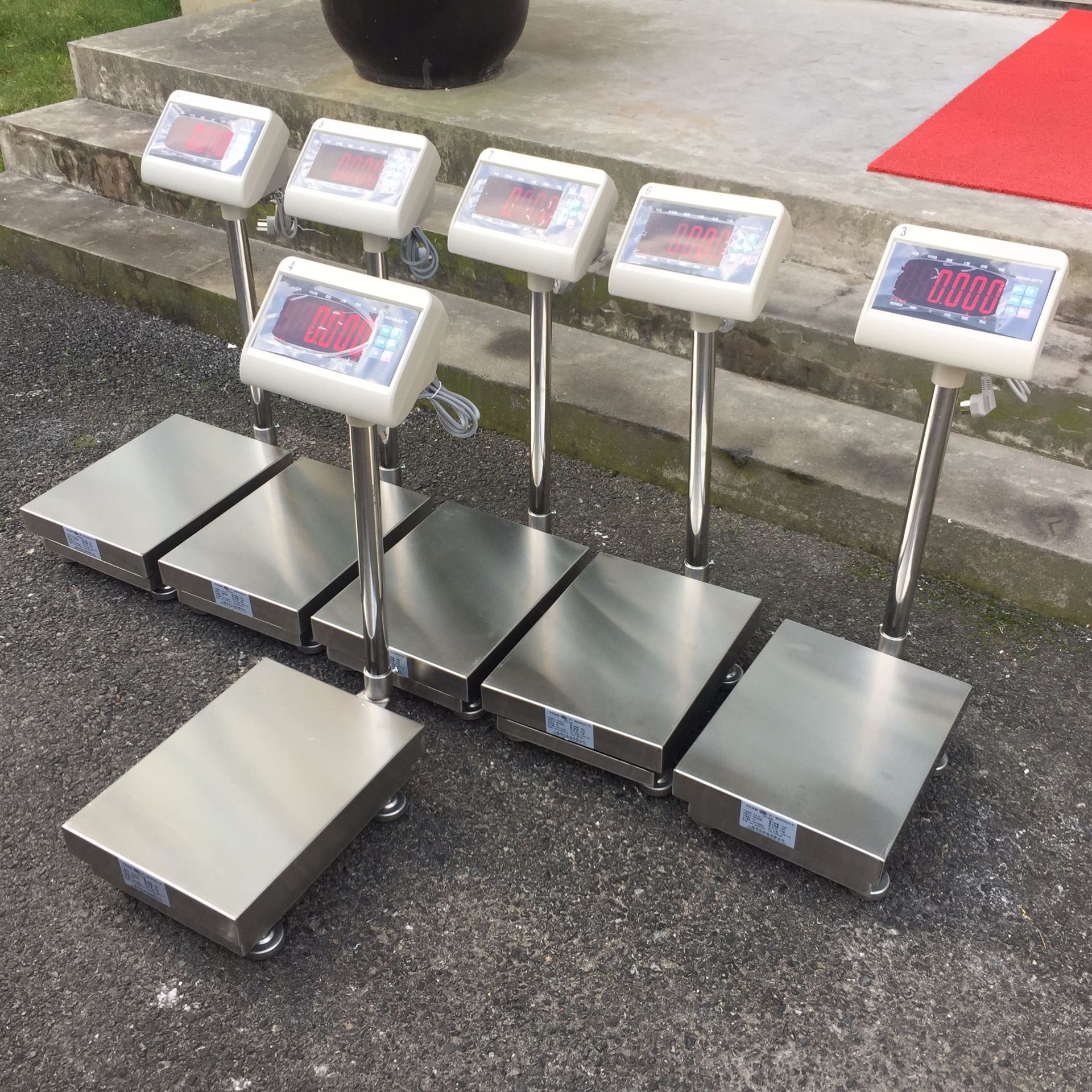 三明70kg/2g全不锈钢电子台秤 医药厂防水防腐蚀100kg电子台秤