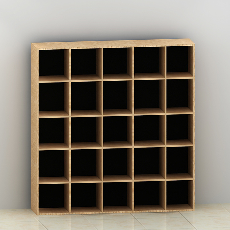 厂家定制服装展示柜裤子展示架木质格子男装展柜展示柜牛仔店货柜