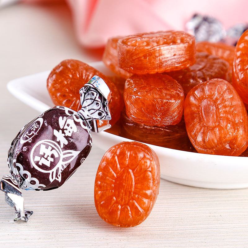 山东双扭话梅糖散装婚庆喜糖酸甜话梅味硬糖儿童怀旧零食休闲糖果