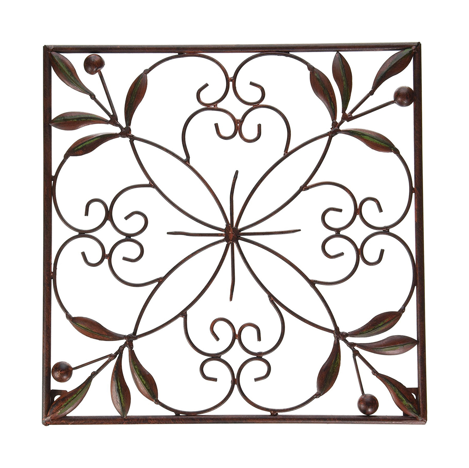 方形金属复古欧式铁艺花边箭头造型摆件