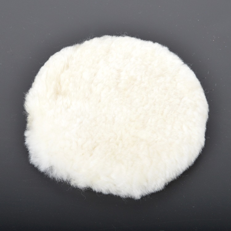 羊毛抛光盘自粘盘抛光羊毛轮羊毛球4寸 5寸 6寸 7寸 汽车美容用品