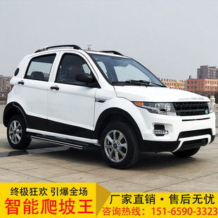 家用电动四轮车 油电两用电动汽车老年成人代步燃油四轮电瓶车