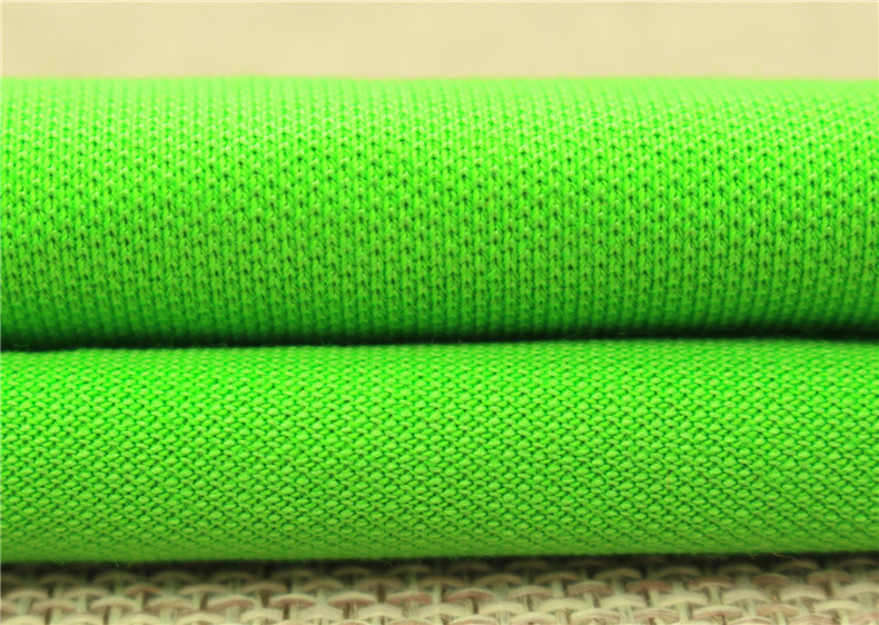 丝光棉拉架珠地 polo衫珠地网眼布料 运动服透气面料 休闲服布料