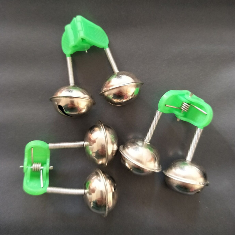 渔具铃铛双铃渔铃报警器海竿夹铃钓鱼海钓配件批发垂钓用品