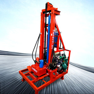 小型液压打井机钻井机 建筑打井机 zx-300柴油液压打井机