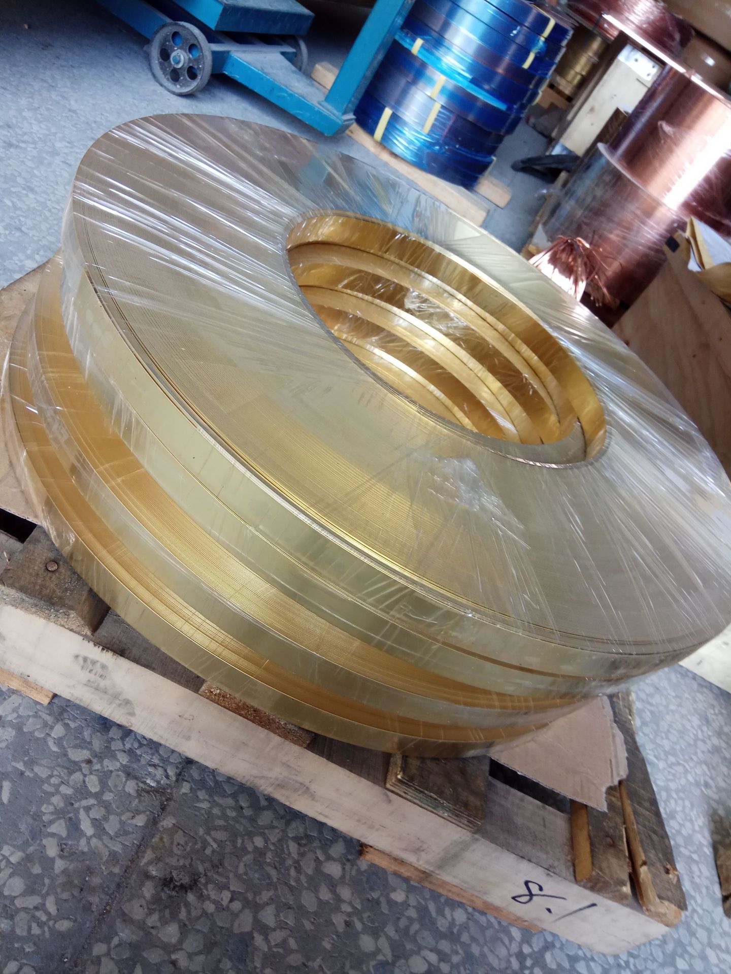 上海现货销售h62黄铜带 h65黄铜卷料0.3*305 0.5*305 0.6*305mm