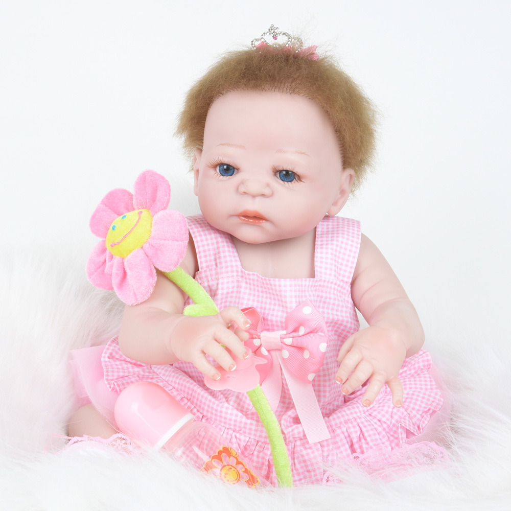 仿真娃娃 外贸热销娃娃 重生婴儿洋娃娃全软胶男女孩玩具 换装娃