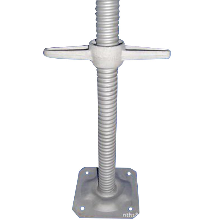 厂家批发移动式脚手架调节底座底托建筑支撑用加固调节丝杆