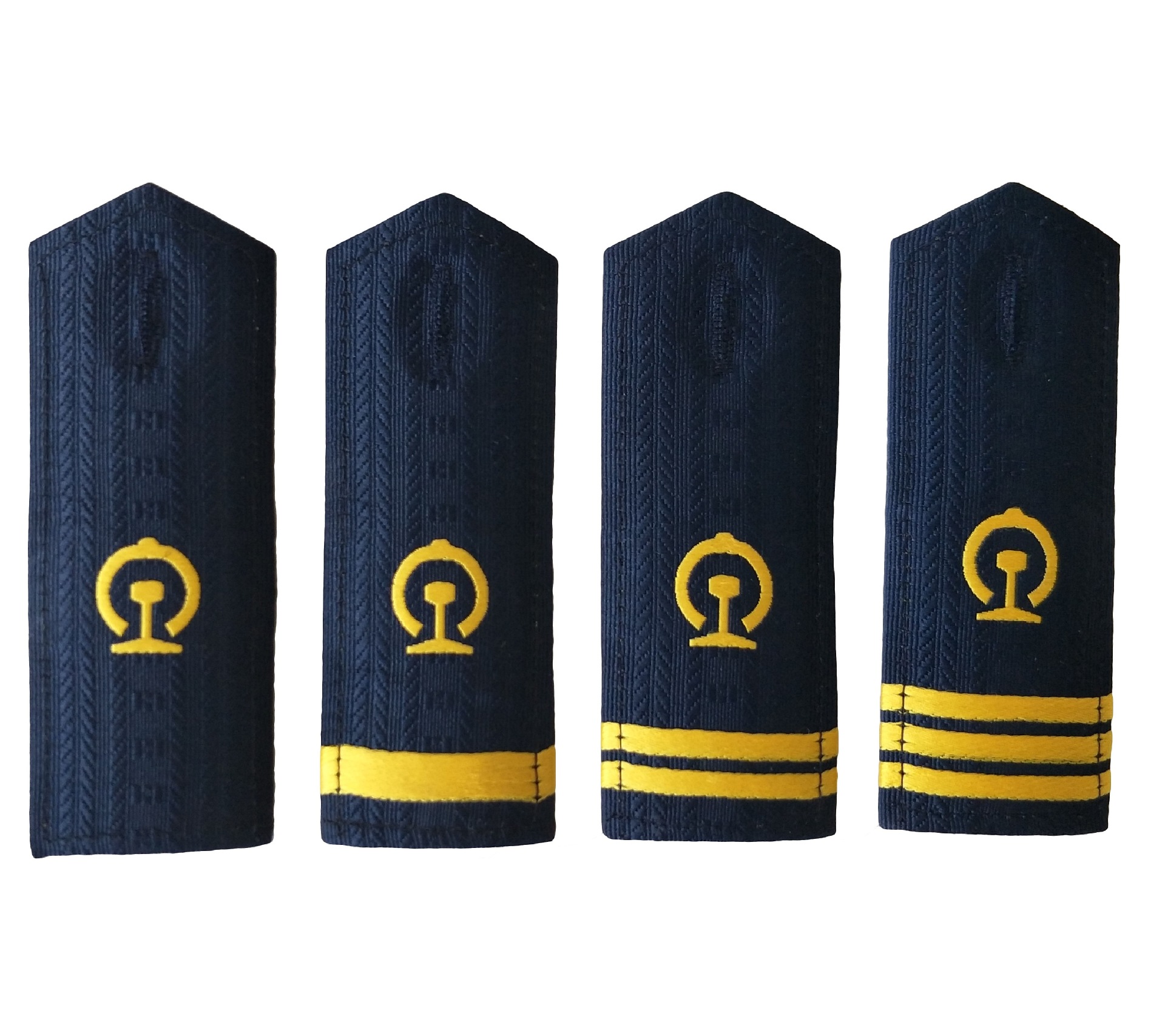 铁路拱形肩章牌简章铁路制服肩章春秋无杠冬季男女一二三杠肩章