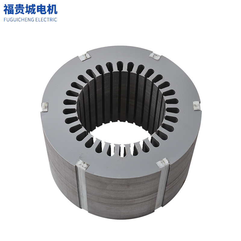 厂家定制y1槽三相异步电动机定转子,63-315型号,高度可随意