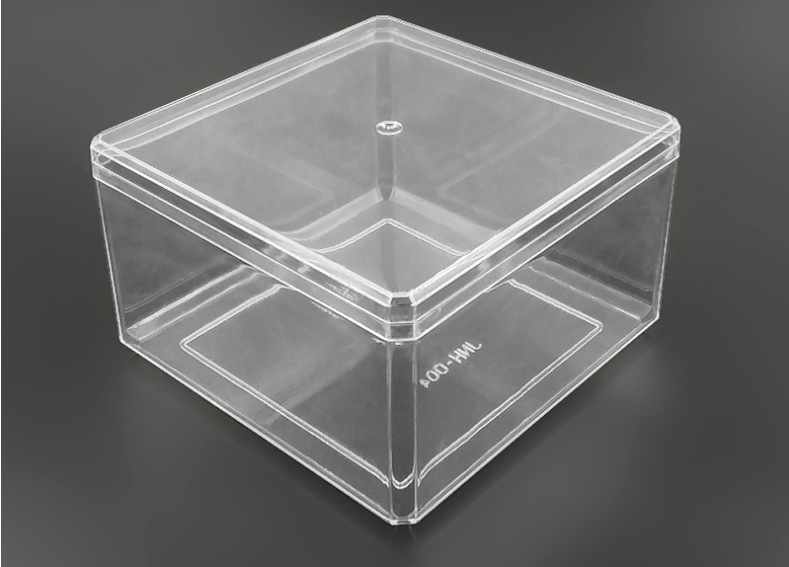 厂家ps塑料大方盒858565饼干盒 西点盒 曲奇饼干盒食品包装盒