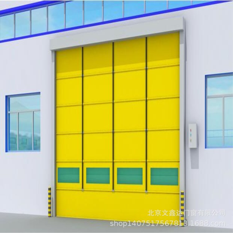 北京厂家安装快速门厂房洁净快速软质快速门自动感应上下升降门