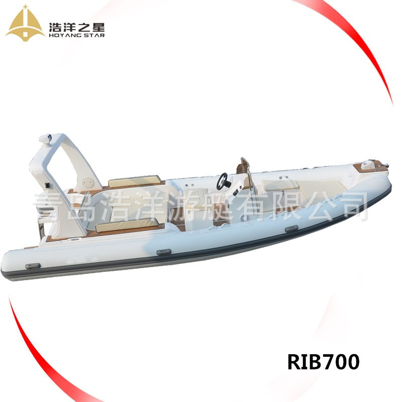 rib700a 7米 高速玻璃钢快艇 钓鱼船 游艇 橡皮艇 海钓船-阿里巴巴
