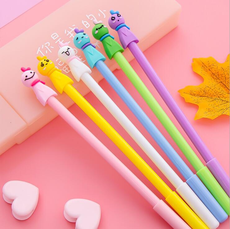 Sunny Doll Soft Silicone Head Stylish Pen Gel Pen Signature Pen Ball Pen Student Stationery Manufacturer