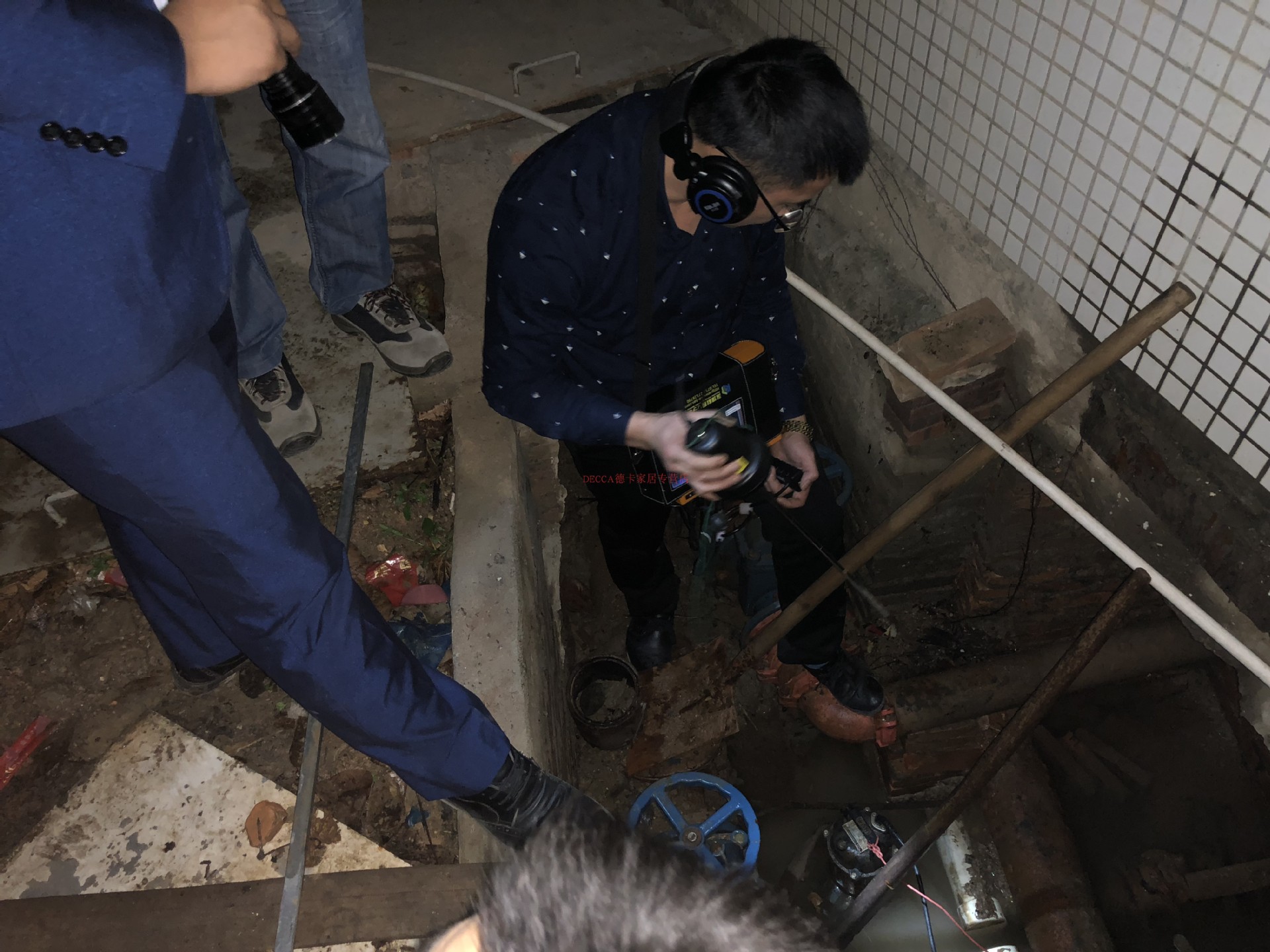 科探家庭管道测漏仪漏水探测仪漏水检测仪地下消防管道水管检测仪