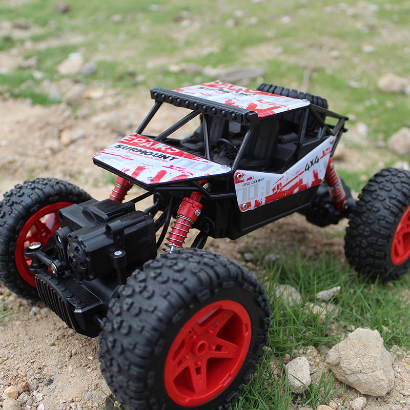 越野四驱攀爬车遥控车充电大脚车儿童电动玩具礼物