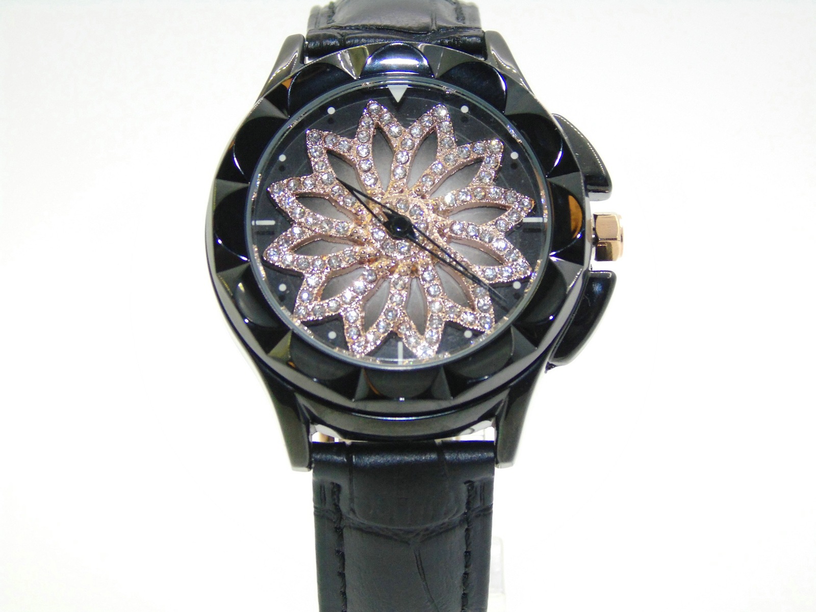 跨境外贸厂家亚马逊menots转盘女表043m石英手表