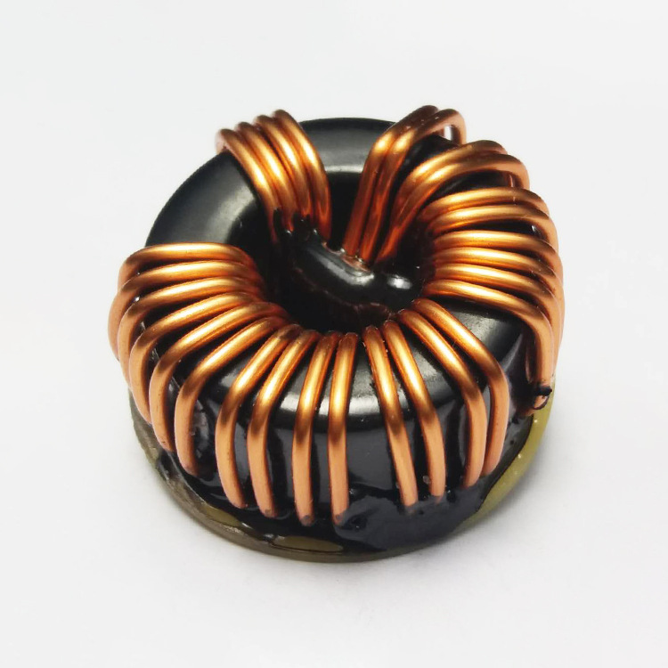 厂家供应磁环电感 铁硅铝多层平绕式电感磁环 高频立式插件电感