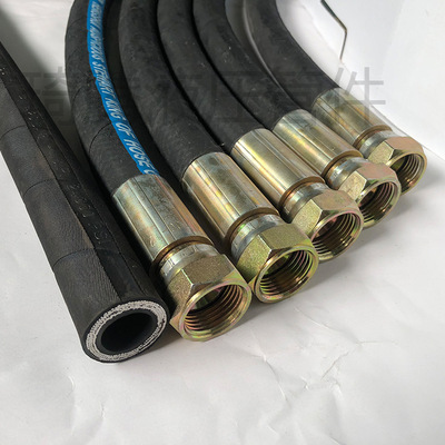 厂家定做高压胶管液压橡胶胶管总成蒸汽橡胶管耐高温胶管现货