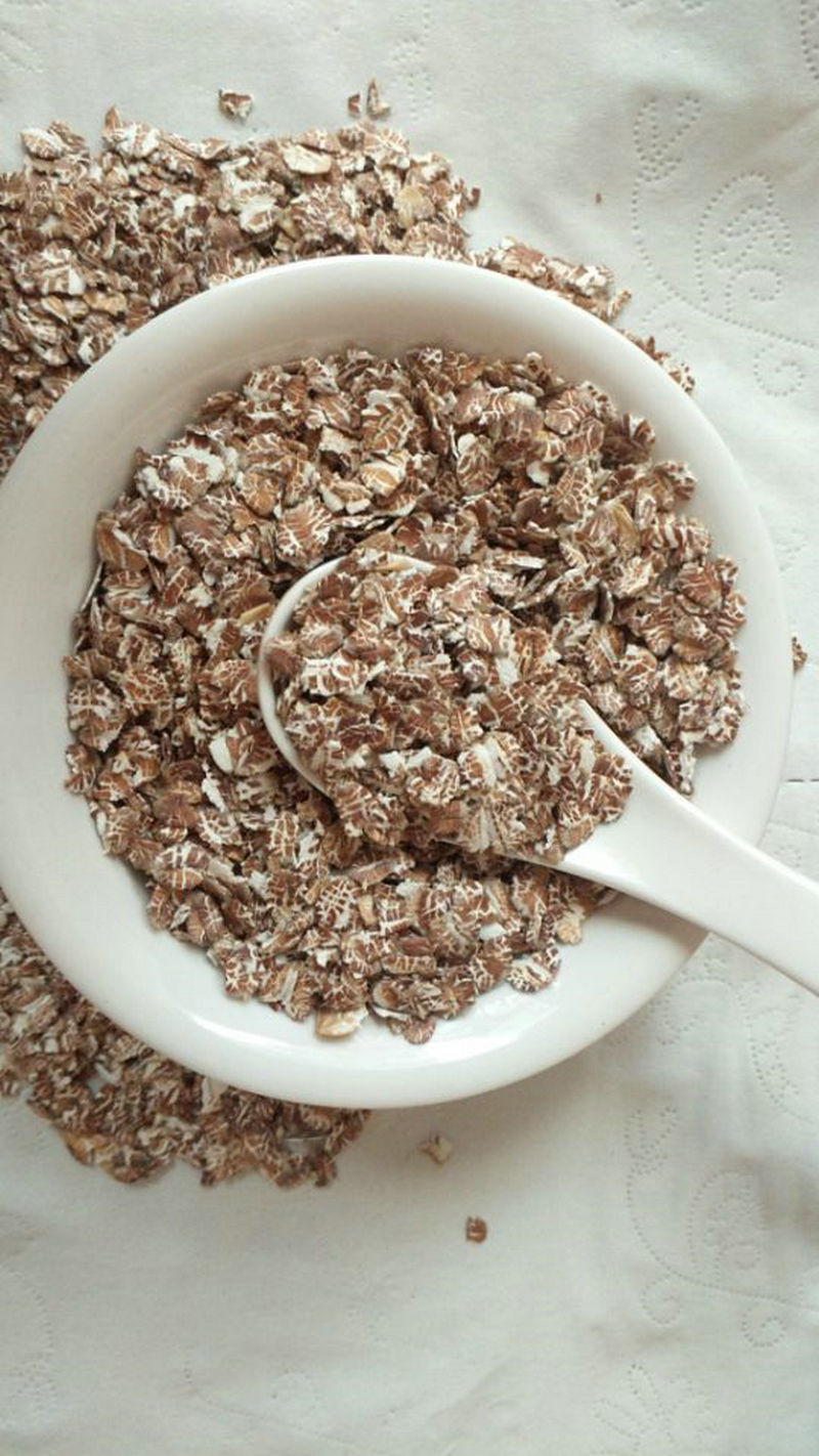 现货高原即食藏血麦片 原料散装燕麦米 五谷杂粮低温烘焙红燕麦片