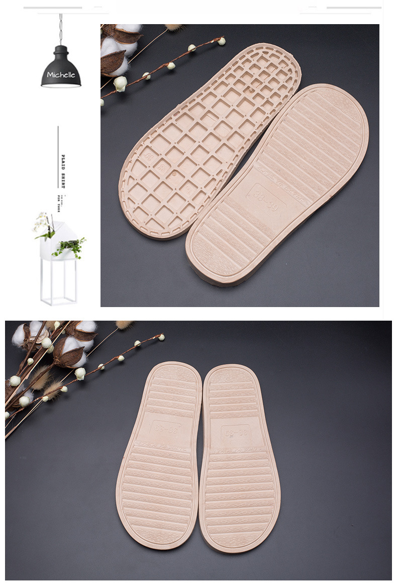 厂家直销时尚环保pvc鞋底 舒适家居拖鞋底 通用拖鞋底鞋底批发