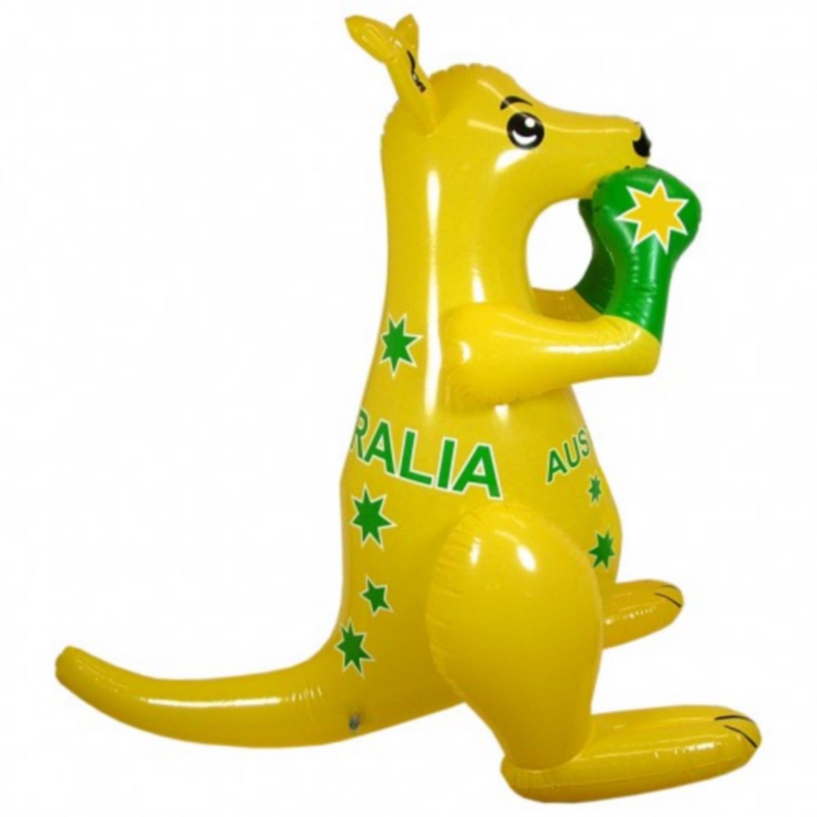 厂家玩具批发环保pvc充气袋鼠儿童玩具充气袋鼠模型广告促销品