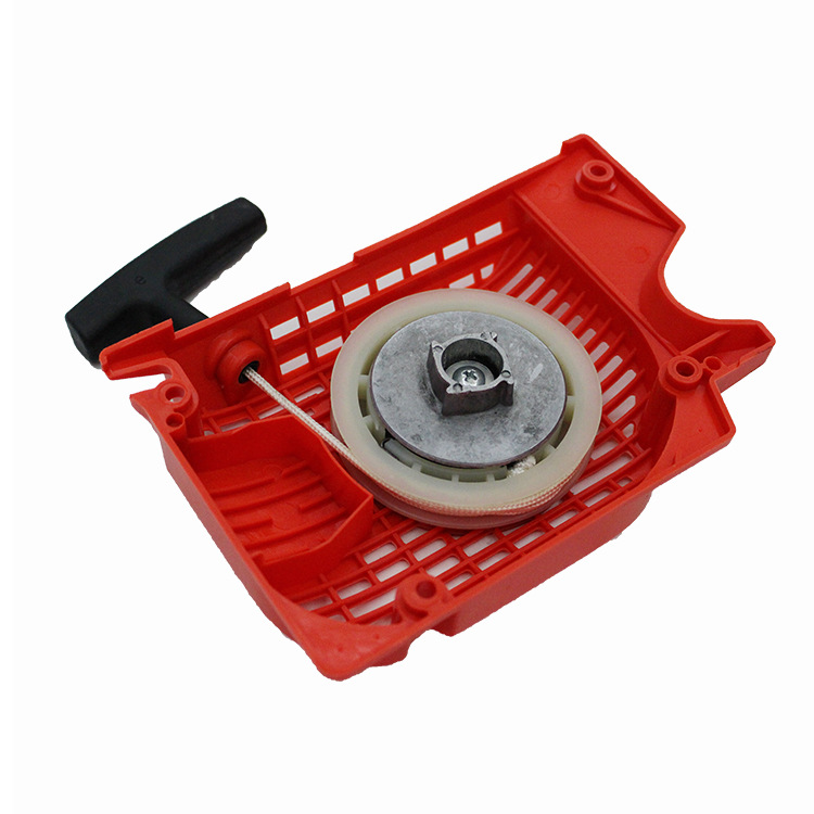 油锯启动总成手拉启动器52,58油锯拉盘单启动易启动园林工具配件