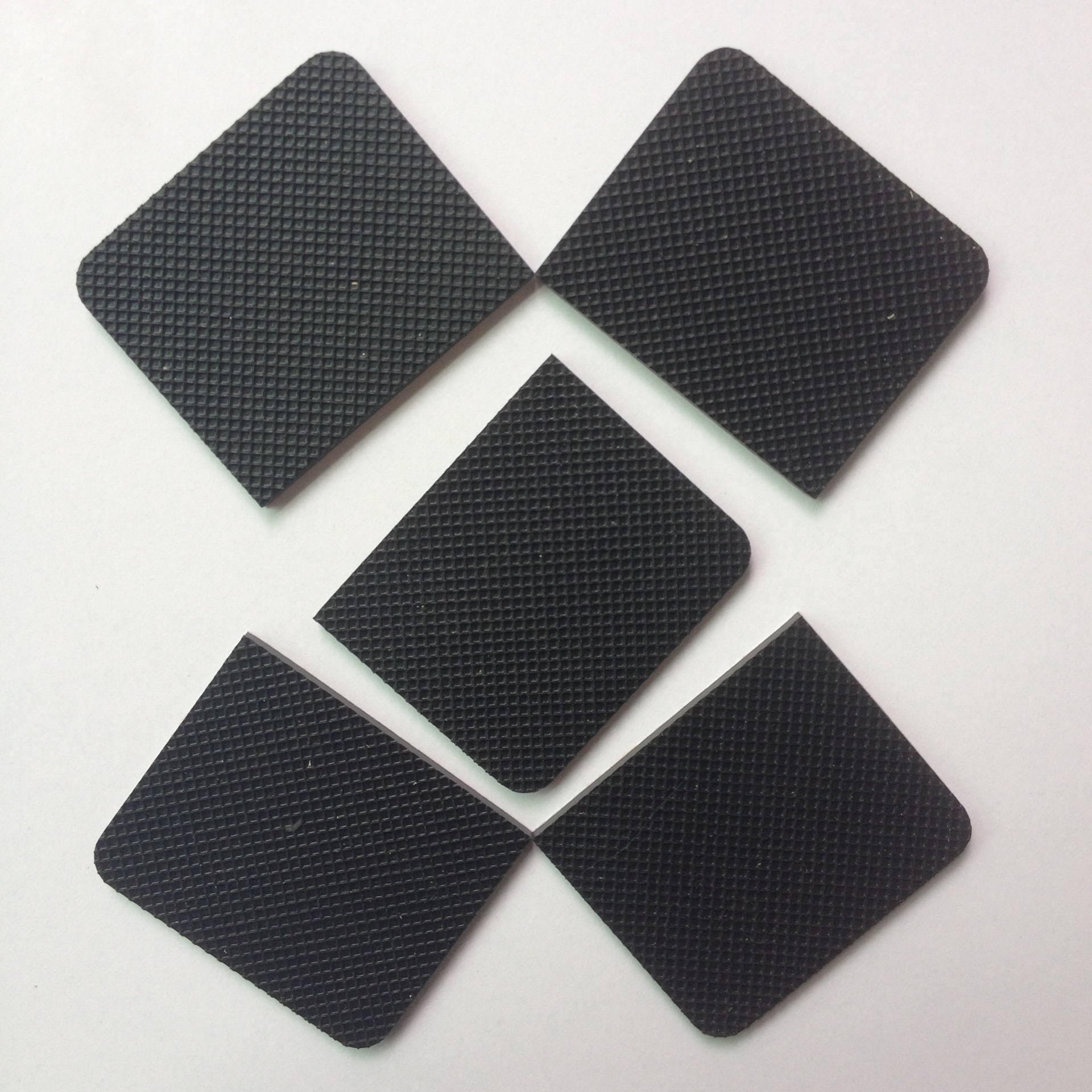 防滑网格硅胶垫 硅胶脚垫 自粘网格硅胶垫片 各种形状可成型