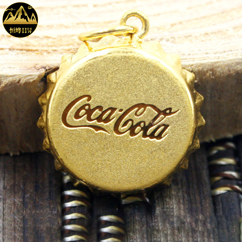 可口可乐纪念章 企业员工入职退休司龄福利礼品足金999金银纪念章
