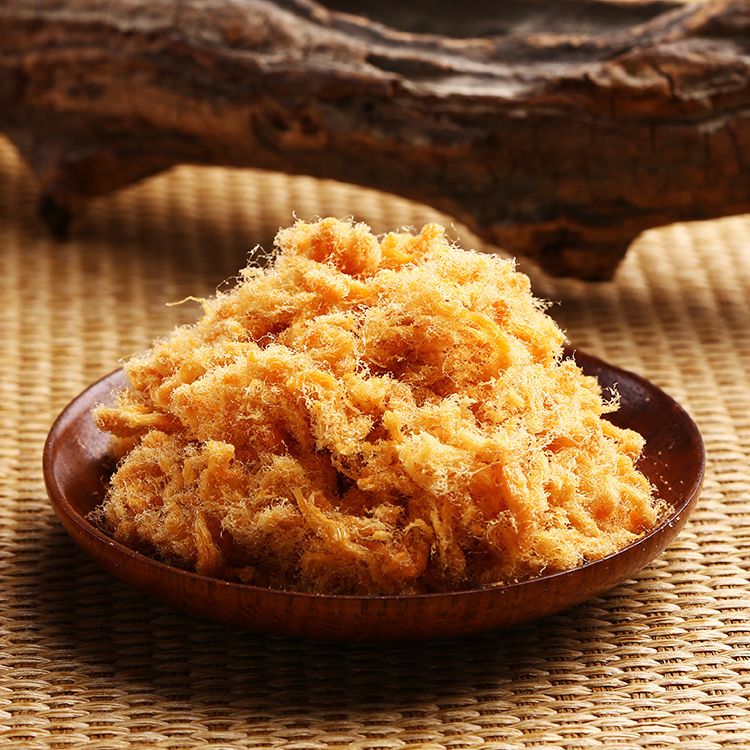 批发肉松a5 即食松软鸡肉松2.5kg袋装饭团寿司原味松 代发