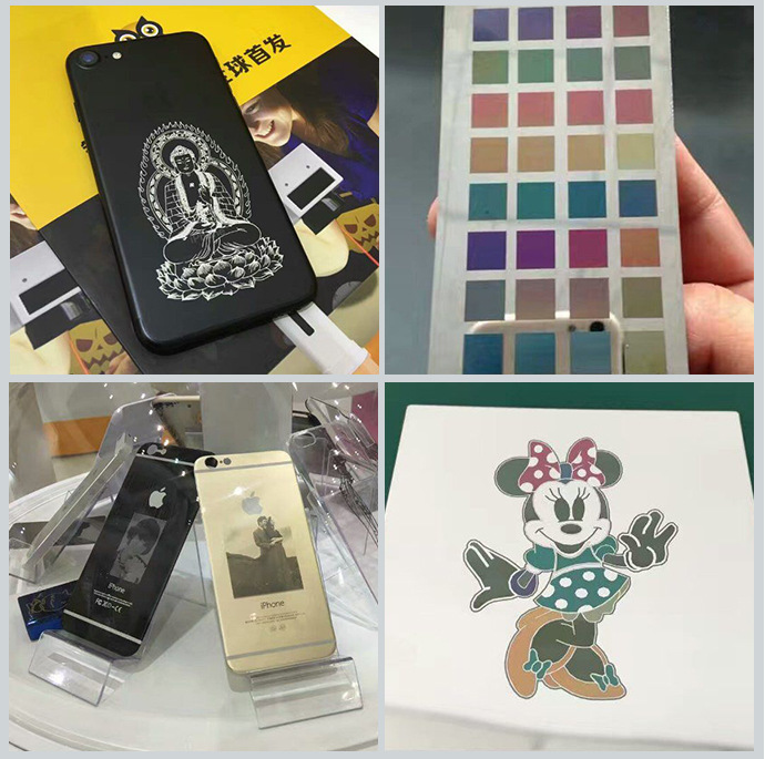 激光打标机打印的部份样品展示