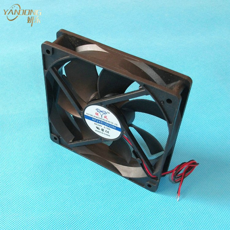12025风扇dc12v风扇24v直流风扇220v交流风扇120水排240水排风扇