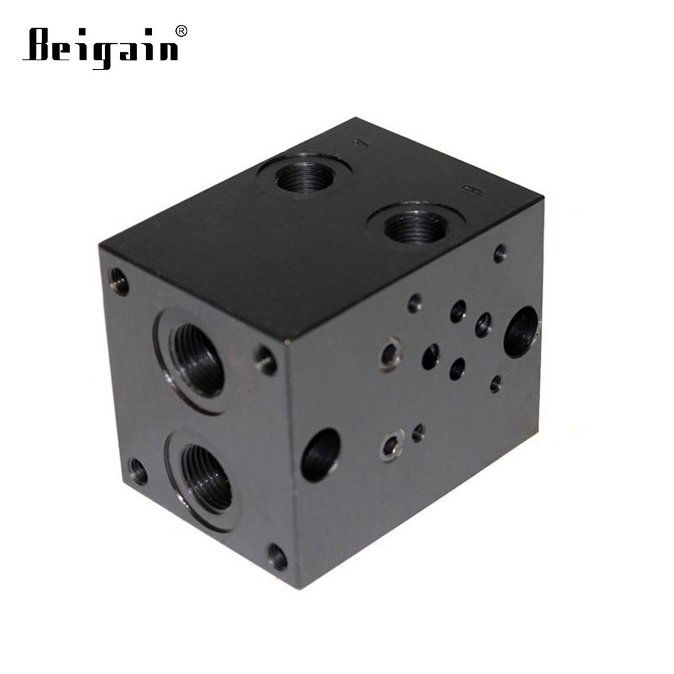 cnc数控车铣供应五件铝合金产品油排阀体液压阀体电磁阀体阀芯