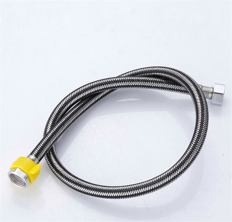 黑混丝编织软管马桶管热水器台盆冷热水进水管混合编织软管