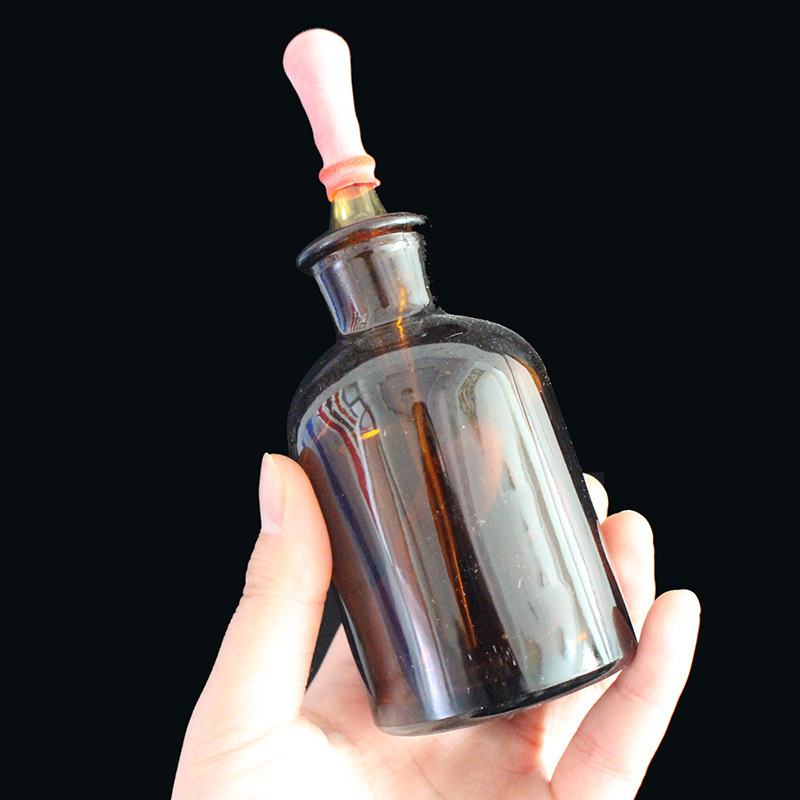 棕色玻璃小滴瓶 白色滴瓶试剂瓶30ml60ml125ml化验室滴管实验