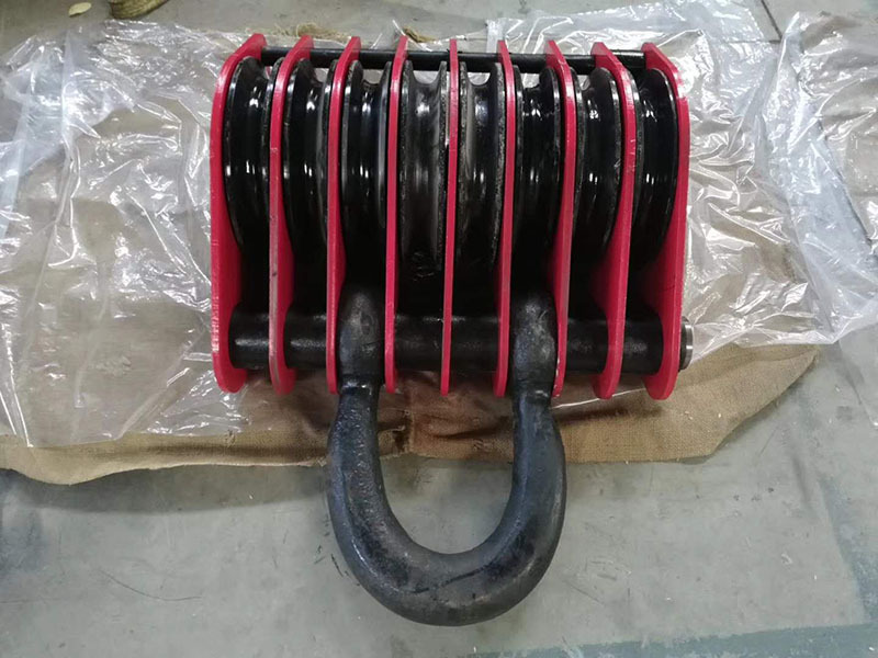 起重滑轮组 4轮20吨 32吨 50吨轴承滑车 大吨位滑车销售