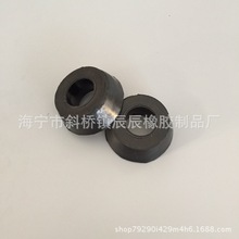 源头厂家 制作各种橡胶制品 黑色橡胶钢管减震圈 加硬橡胶圈