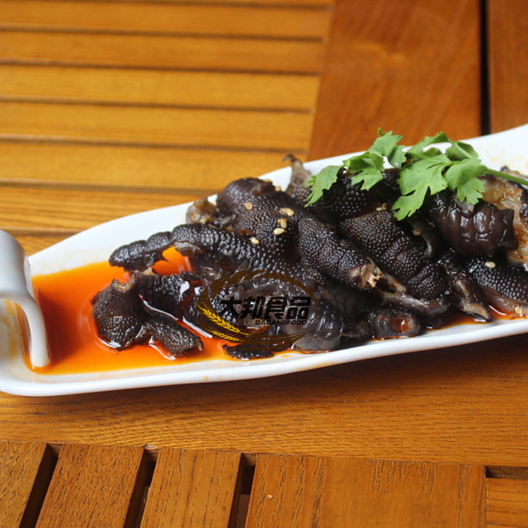 盐帮麻辣鸡脚 麻辣去骨乌鸡爪 香辣凤爪 去骨鸡脚餐前小菜250g/袋