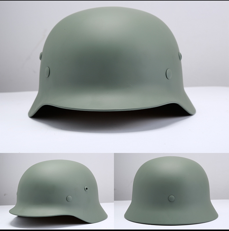 二战德军m35钢盔 军迷头盔 军品收藏 野外生存游戏 可定制