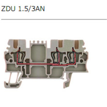 "ZDU 1.5/3AN	接线端子(PT)	魏德米勒/weidmuller	1775530000"