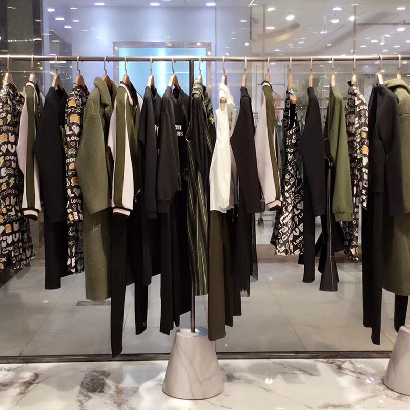 芭蒂娜2018秋冬装新款上海品牌女装折扣双面呢外套批发厂家直销