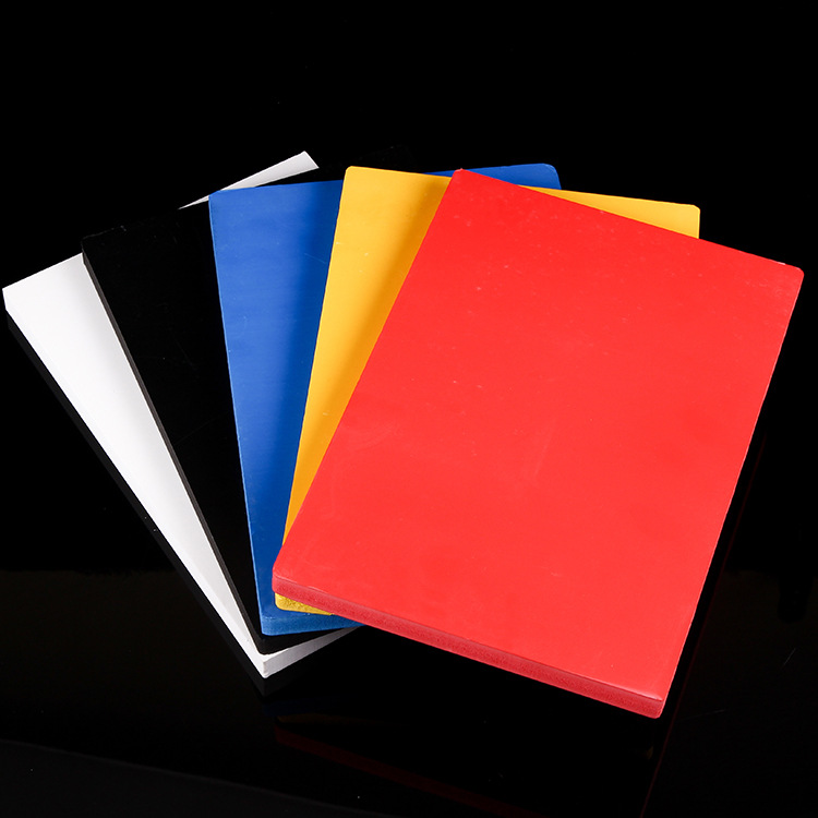 新型高光广告板 免漆彩色板 全彩pvc发泡雪弗板雕刻板