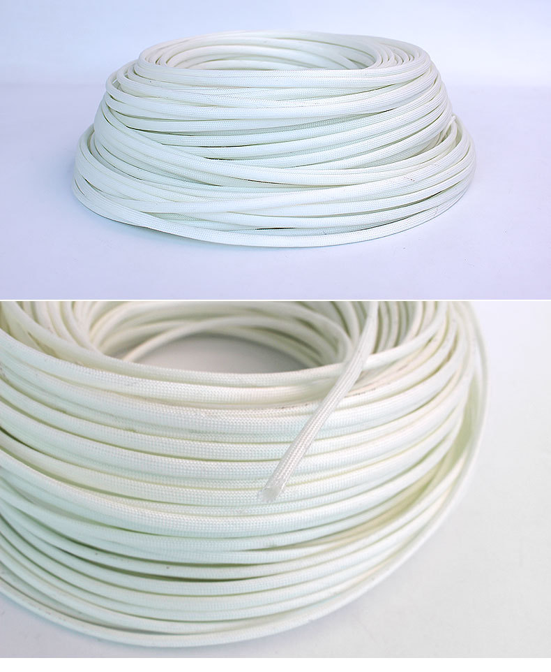 耐高温套管定纹管玻璃纤维电线护套管阻燃绝缘套管玻纤管黄腊管