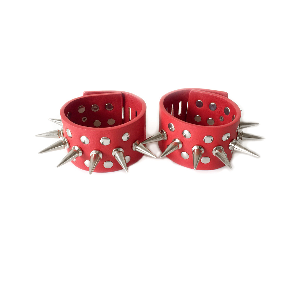 黑帝厂家直销 刺激皮手镯 捆绑束缚另类夫妻情趣保健玩具成人用品