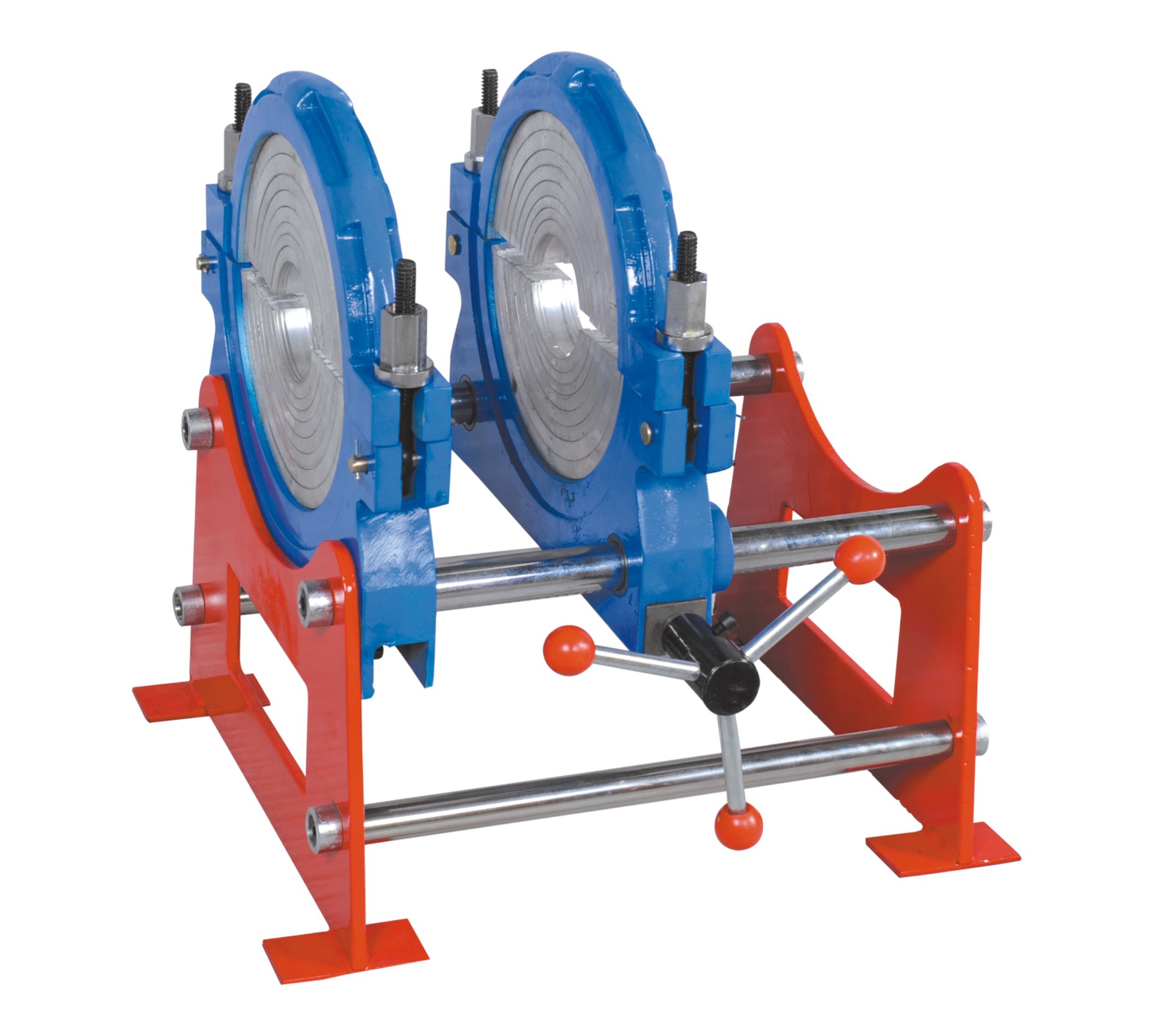 手动90-250单柱塑焊机pe对焊机 熔接器 热熔器 焊管机焊接器