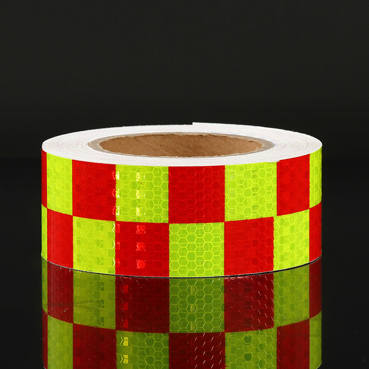 定制反光警示胶带贴地警戒带反光安全警示带地面标识反光带警戒线