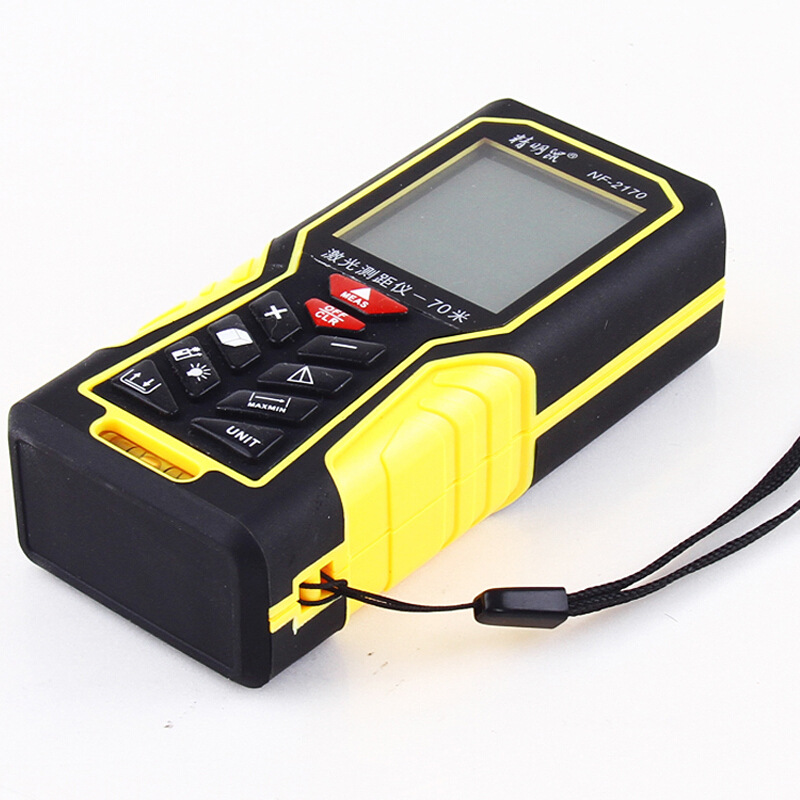 精明鼠(noyafa)红外线激光测距仪 70米电子测量尺 nf-2170测量仪